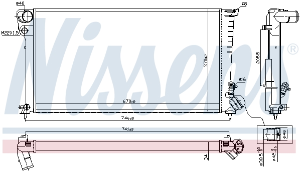 NISSENS 61326A ** FIRST FIT...