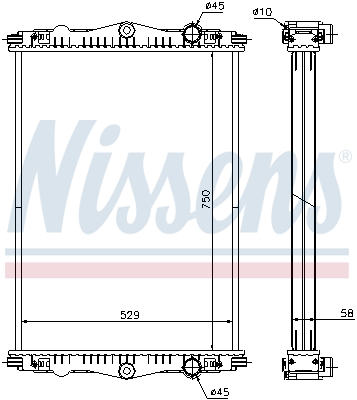 NISSENS 614440 ** FIRST FIT...