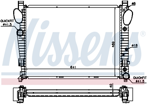 NISSENS 62547A ** FIRST FIT...