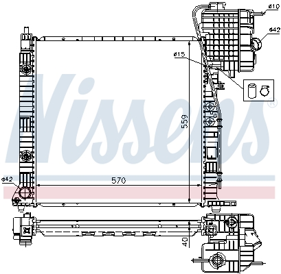 NISSENS 62561A ** FIRST FIT...