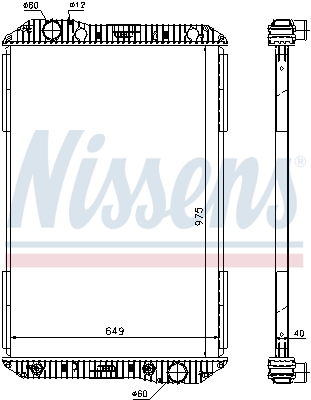 NISSENS 625710 радиатор,...