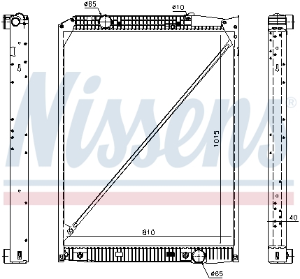 NISSENS 62791A радиатор,...