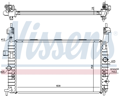 NISSENS 63096 ** FIRST FIT...