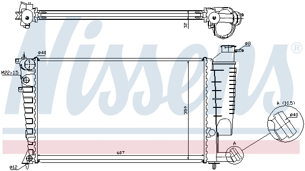 NISSENS 63512A ** FIRST FIT...