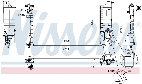 NISSENS 63578A ** FIRST FIT...