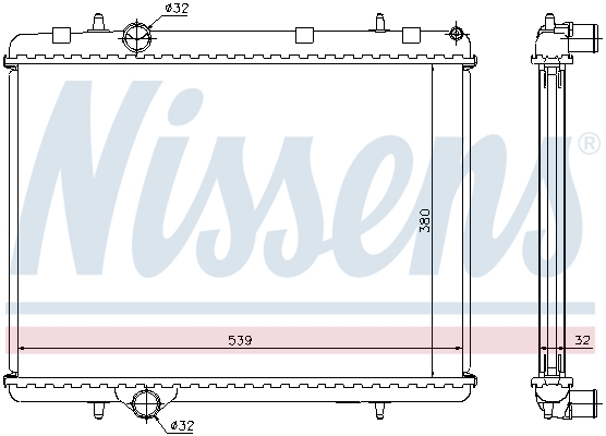 NISSENS 636006 ** FIRST FIT...