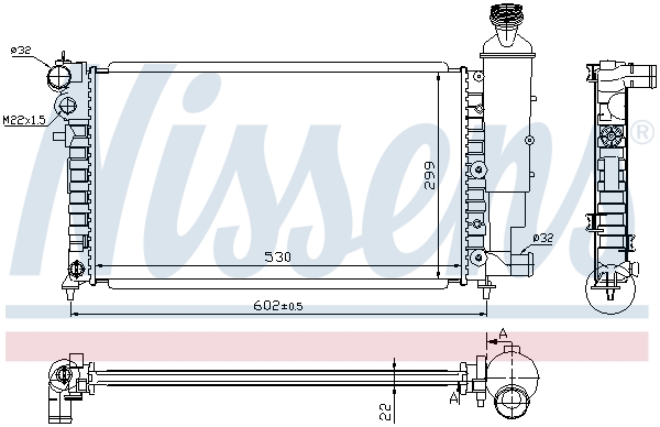 NISSENS 63745A ** FIRST FIT...