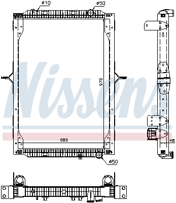 NISSENS 63786 радиатор,...