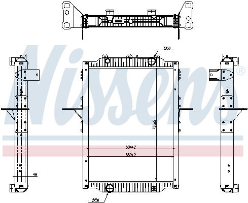 NISSENS 637879 радиатор,...