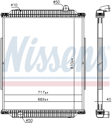 NISSENS 637890 радиатор,...