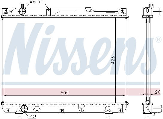 NISSENS 64196A ** FIRST FIT...