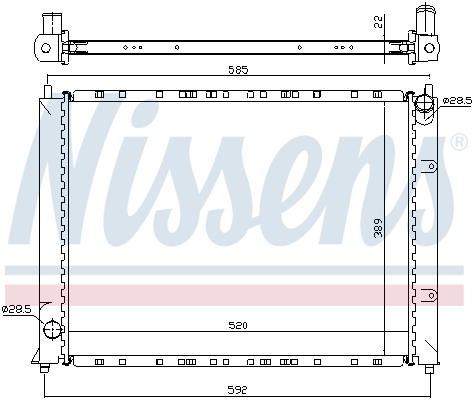 NISSENS 64307A ** FIRST FIT...