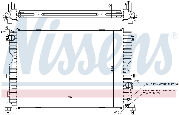 NISSENS 64312A ** FIRST FIT...