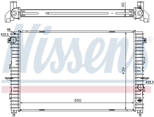 NISSENS 64313A ** FIRST FIT...