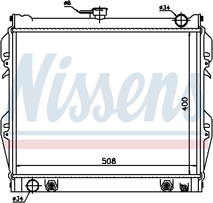 NISSENS 64728 радиатор,...