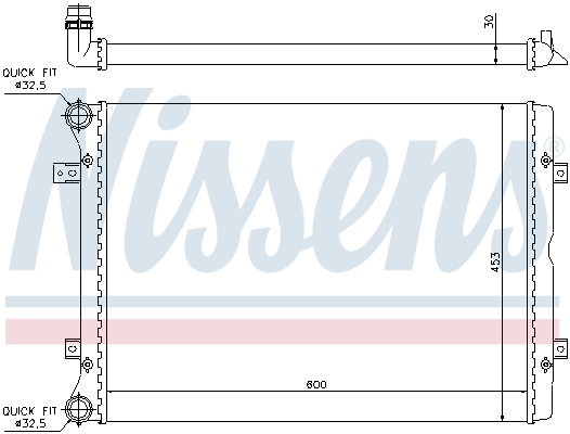 NISSENS 65014 радиатор,...