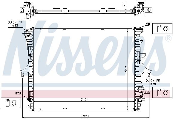 NISSENS 65276A ** FIRST FIT...