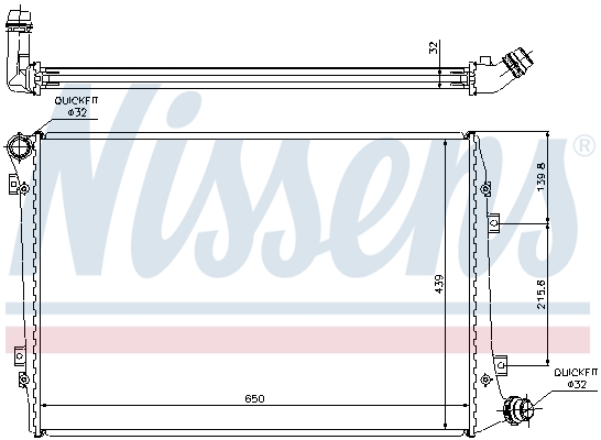 NISSENS 65291A ** FIRST FIT...