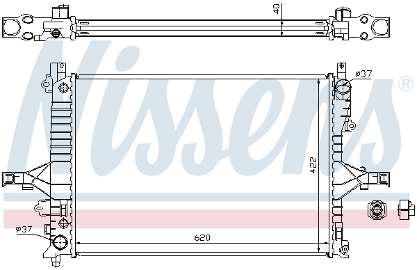 NISSENS 65553A ** FIRST FIT...