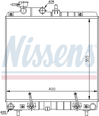 NISSENS 67016A Radiatore,...