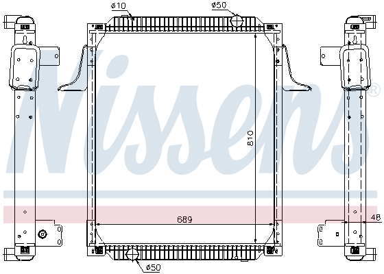 NISSENS 67257 радиатор,...