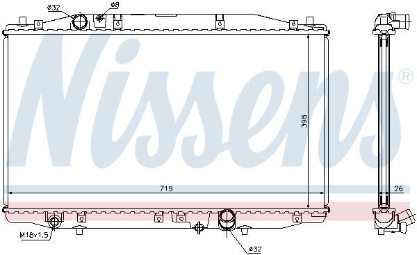 NISSENS 68131 ** FIRST FIT...