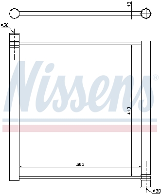 NISSENS 68451 радиатор,...