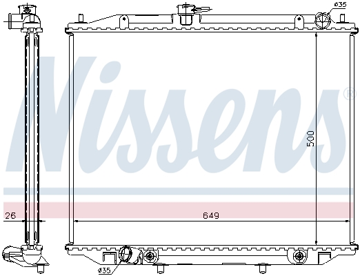 NISSENS 68707A ** FIRST FIT...