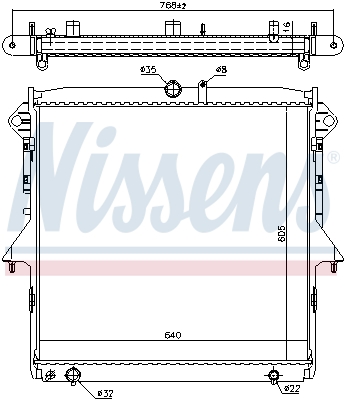 NISSENS 69245 радиатор,...