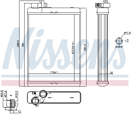 NISSENS 70231 ** FIRST FIT...