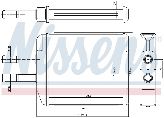 NISSENS 707072...