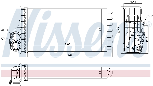 NISSENS 707091 ** FIRST FIT...