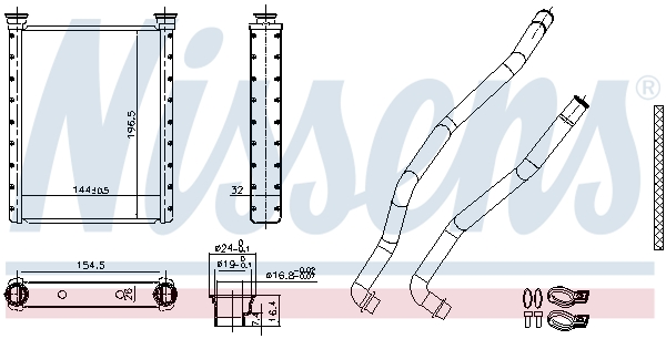 NISSENS 707198 ** FIRST FIT...