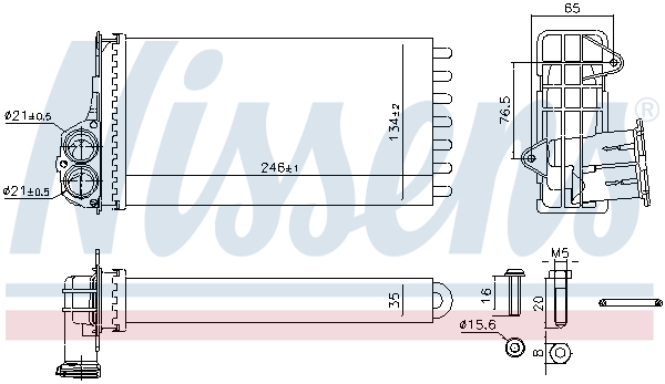 NISSENS 707268 ** FIRST FIT...