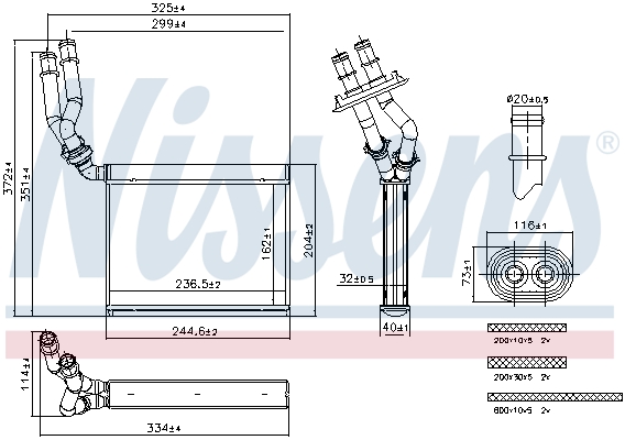 NISSENS 707299...