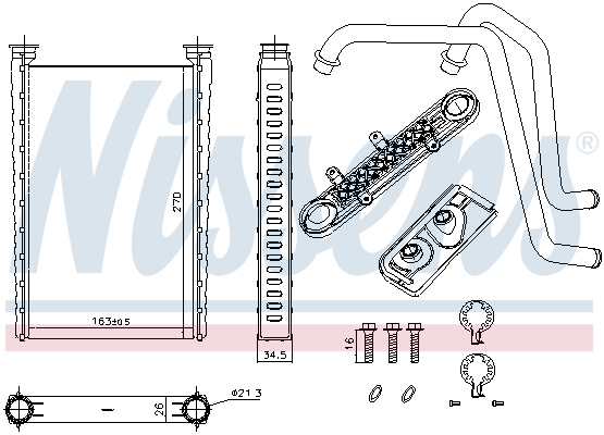 NISSENS 72054 ** FIRST FIT...