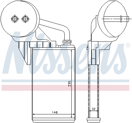 NISSENS 72207 ** FIRST FIT...