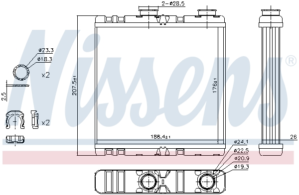 NISSENS 73342 ** FIRST FIT...