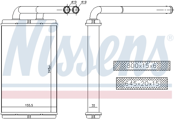 NISSENS 73676...