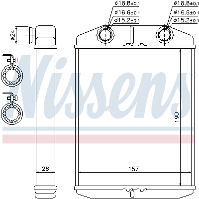 NISSENS 76514 ** FIRST FIT...