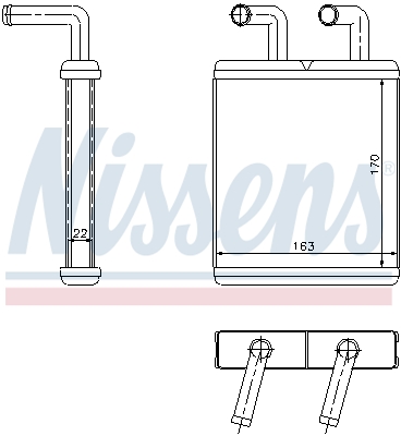 NISSENS 77509 Scambiatore...