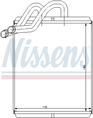 NISSENS 77518 Scambiatore...