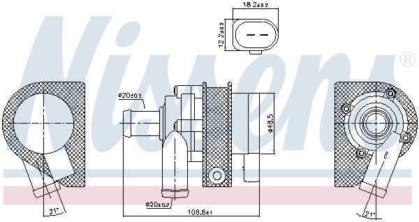NISSENS 831061 ** FIRST FIT...