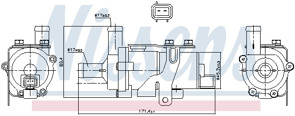 NISSENS 831114 ** FIRST FIT...