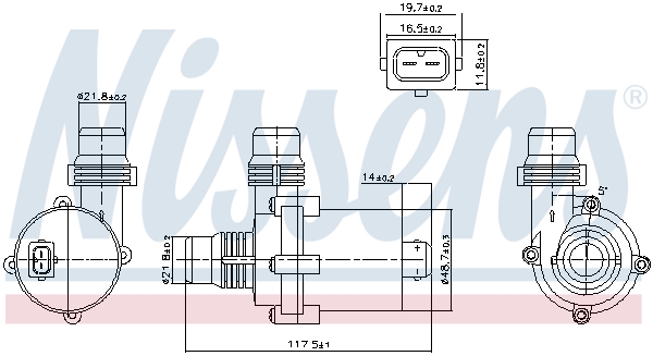 NISSENS 831119 ** FIRST FIT...