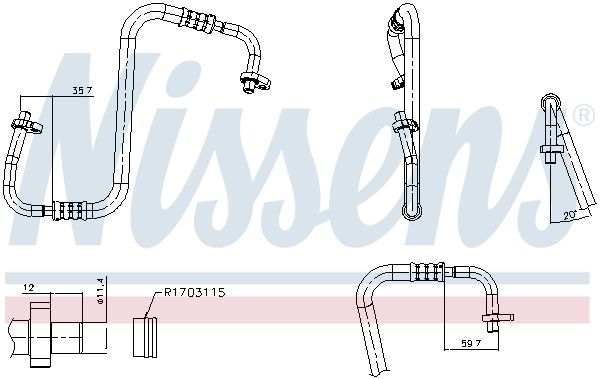 High Pressure Line, air conditioning