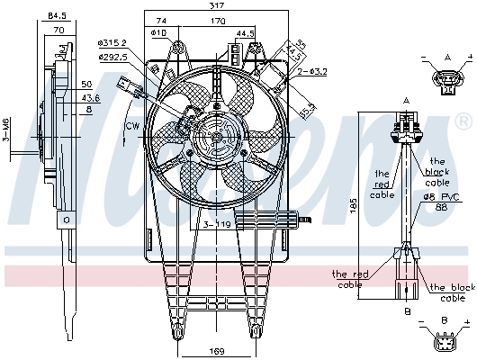 NISSENS 85162 вентилатор,...