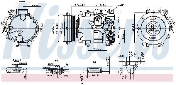 NISSENS 890808 ** FIRST FIT...