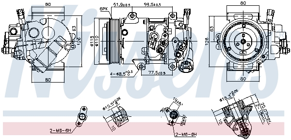 NISSENS 890809 ** FIRST FIT...