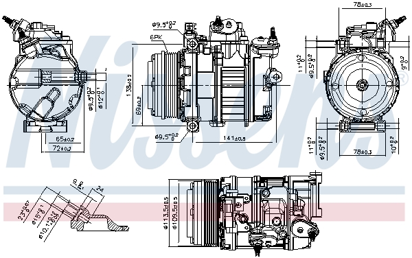NISSENS 891106 ** FIRST FIT...